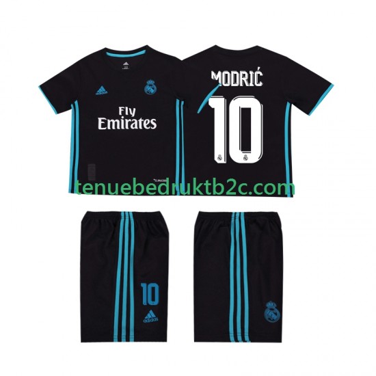 Uitshirt Retro Real Madrid Modric 10 2017 2018 Voetbalteneu Kinderen S-S