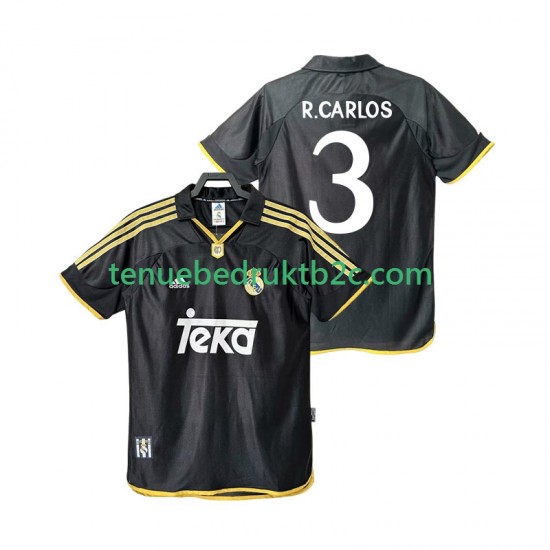 Uitshirt Retro Real Madrid R.CARLOS 3 2001 Mannen 1999 S-S