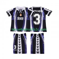 3de shirt Retro Real Madrid ROBERTO CARLOS 3 1997 Voetbalteneu Kinderen 1998 S-S