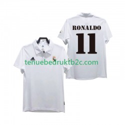 Thuisshirt Retro Real Madrid RONALDO 11 2003 Mannen 2002 S-S