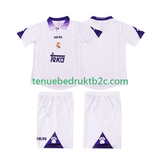 Thuisshirt Retro Real Madrid 1997 Voetbalteneu Kinderen 1998 S-S