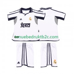 Thuisshirt Retro Real Madrid 2001 Voetbalteneu Kinderen 2002 S-S