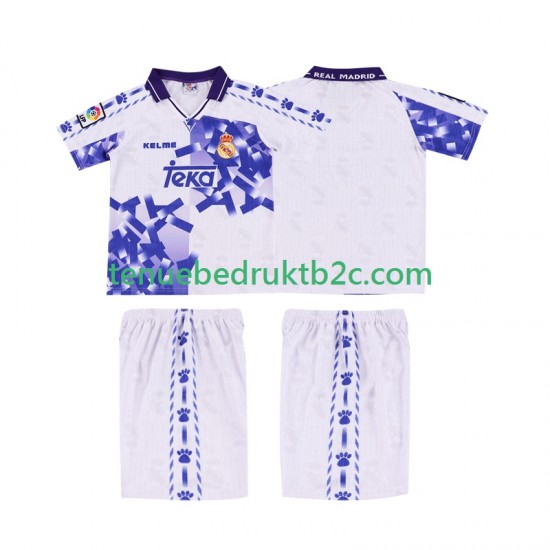 3de shirt Retro Real Madrid 1996 1997 Voetbalteneu Kinderen S-S