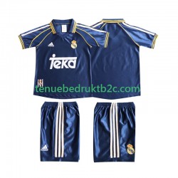 3de shirt Retro Real Madrid Voetbalteneu Kinderen 1998 1999 S-S