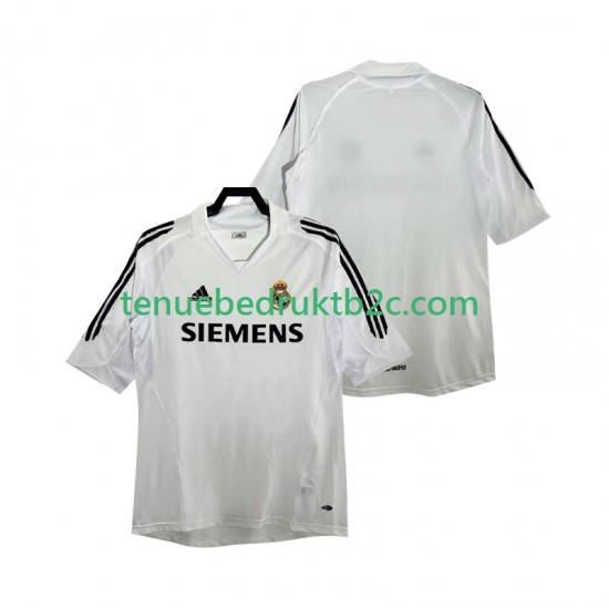 Thuisshirt Retro Real Madrid 2005 Mannen 2006 S-S