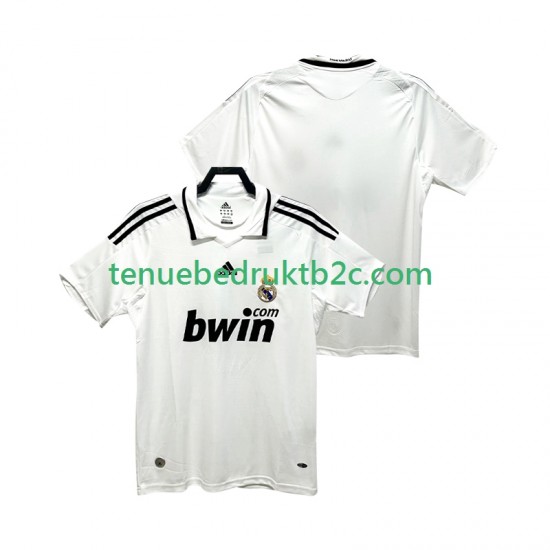 Thuisshirt Retro Real Madrid 2009 Mannen 2008 S-S