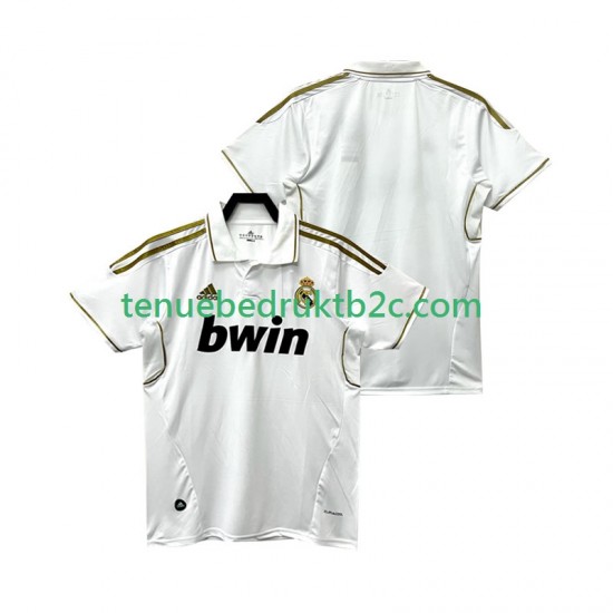 Thuisshirt Retro Real Madrid 2012 Mannen 2011 S-S