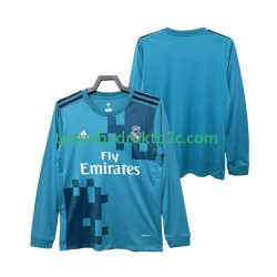 3de shirt Retro Real Madrid 2017 2018 Mannen L-S