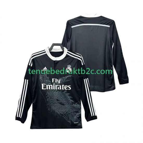 3de shirt Retro Real Madrid 2014 2015 Mannen L-S