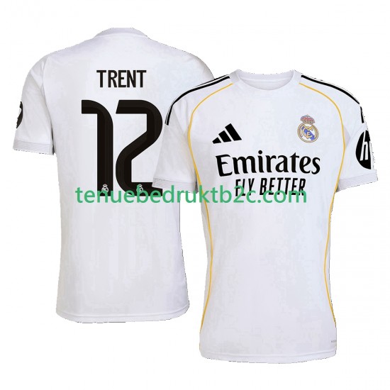 Thuisshirt Real Madrid Trent Alexander-Arnold 12 Mannen 2025-26 S-S