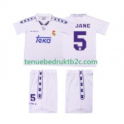Thuisshirt Retro Real Madrid ZIDANE 5 1996 Voetbalteneu Kinderen 1994 S-S