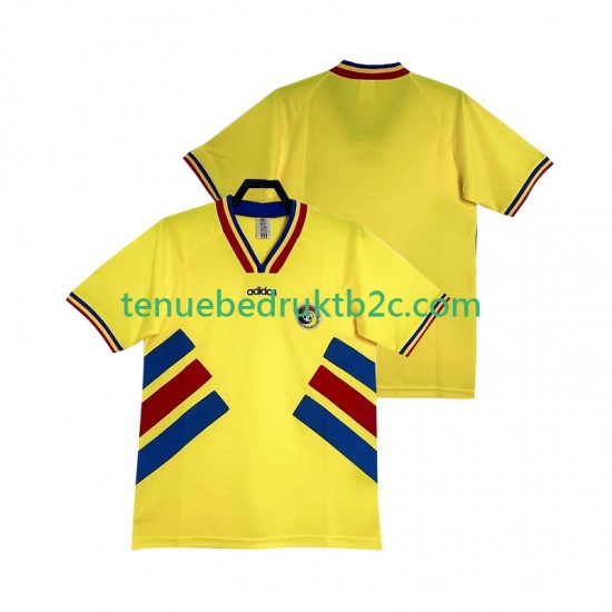 Thuisshirt Retro Roemenië Mannen 1994 S-S