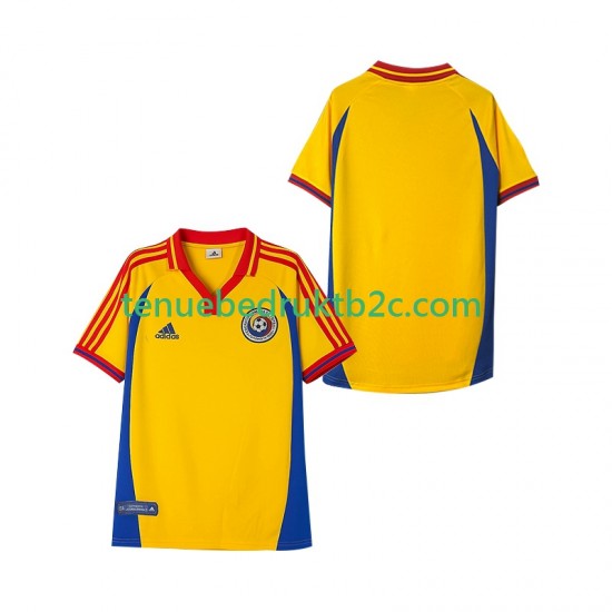 Thuisshirt Retro Roemenië 2000 Mannen S-S
