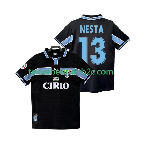 Uitshirt Retro SS Lazio NESTA 13 Mannen 1998 1999 S-S