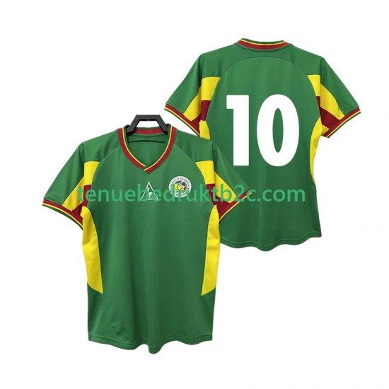 Uitshirt Retro Senegal 10 Mannen 2002 S-S