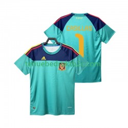 Thuisshirt Retro Spanje Keeper Casillas 1 Mannen 2010 S-S