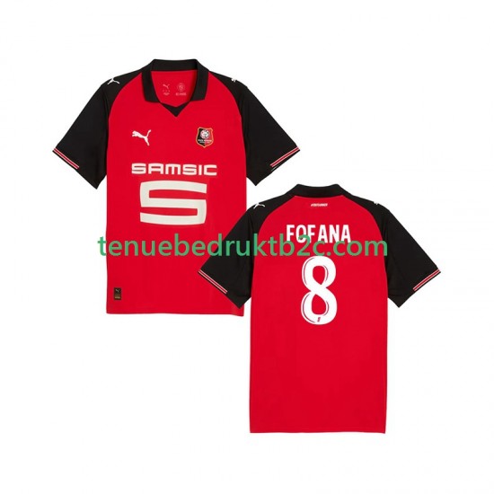 Thuisshirt Stade Rennais Seko Fofana 8 Mannen 2025-26 S-S