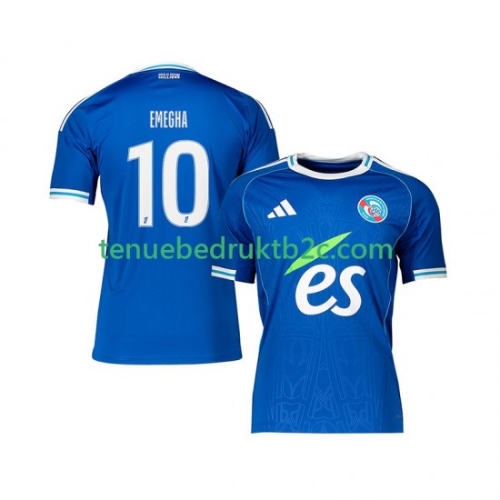Thuisshirt Strasbourg Emanuel Emegha 10 Mannen 2025-26 S-S