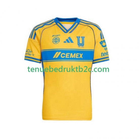 Thuisshirt Tigres UANL Mannen 2025-26 S-S