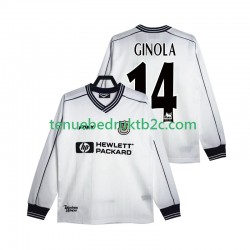 Thuisshirt Retro Tottenham Hotspur GINOLA 14 1997 Mannen 1999 L-S
