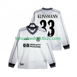 Thuisshirt Retro Tottenham Hotspur KLINSMANN 33 1997 Mannen 1999 L-S