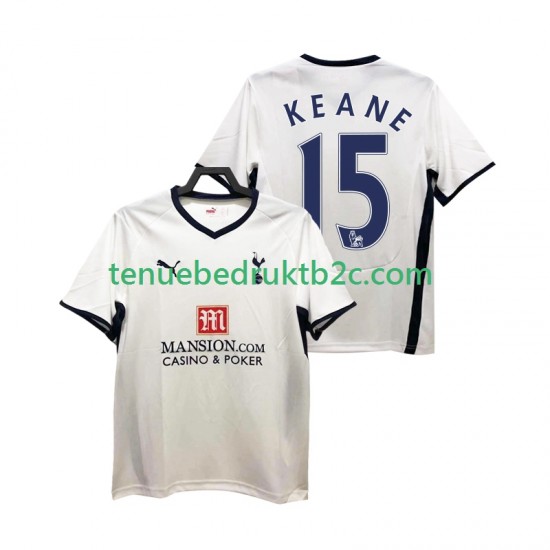 Thuisshirt Retro Tottenham Hotspur Keane 15 2009 Mannen 2008 S-S
