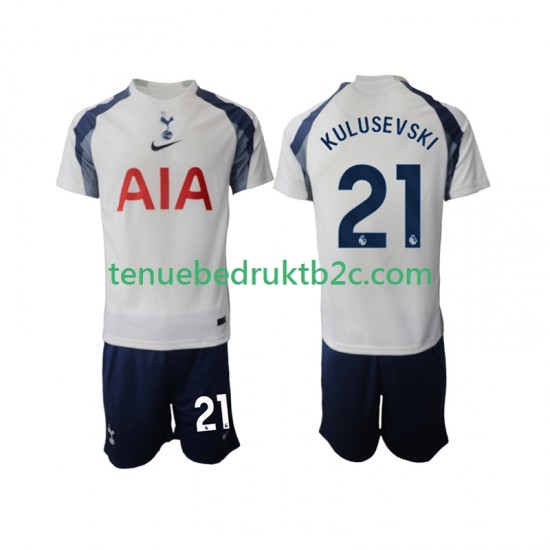 Thuisshirt Tottenham Hotspur Kulusevski 21 Voetbalteneu Kinderen 2025-26 S-S