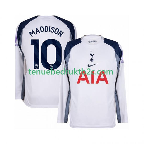 Thuisshirt Tottenham Hotspur Maddison 10 Mannen 2025-26 L-S