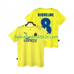 Thuisshirt Retro Villarreal CF RIQUELME 8 2005 Mannen 2006 S-S