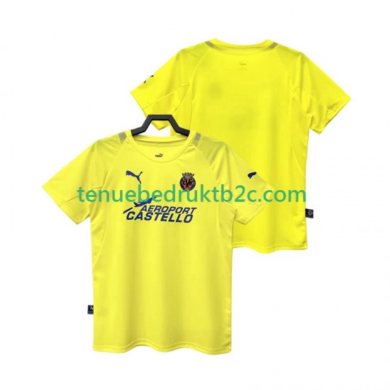Thuisshirt Retro Villarreal CF 2005 Mannen 2006 S-S