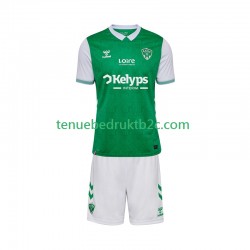 Thuisshirt AS Saint-Etienne Voetbalteneu Kinderen 2025-26 S-S