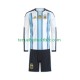 Thuisshirt Argentinië Voetbalteneu Kinderen WK 2026 L-S