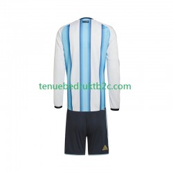 Thuisshirt Argentinië Voetbalteneu Kinderen WK 2026 L-S