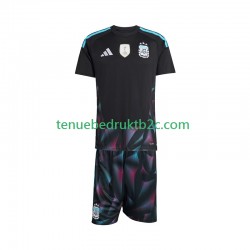 Thuisshirt Argentinië Keeper Voetbalteneu Kinderen WK 2026 S-S
