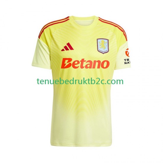Uitshirt Aston Villa Keeper Mannen 2025-26 S-S