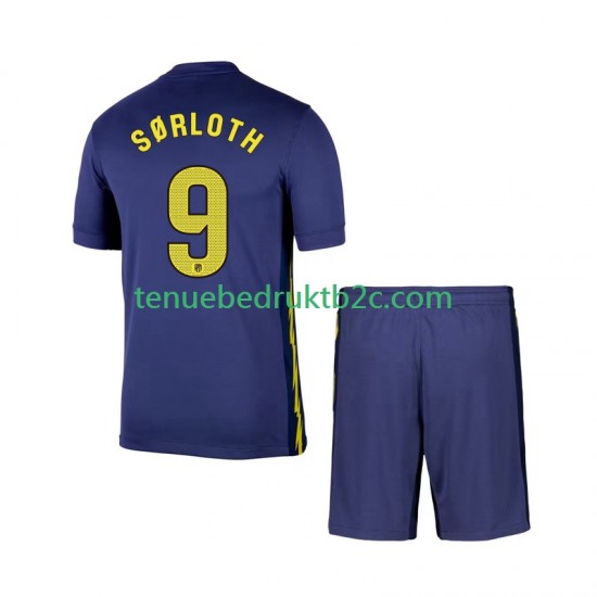Uitshirt Atlético Madrid Alexander Sorloth 9 Voetbalteneu Kinderen 2025-26 S-S