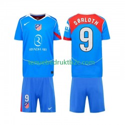 3de shirt Atlético Madrid Alexander Sorloth 9 Voetbalteneu Kinderen 2025-26 S-S