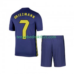 Uitshirt Atlético Madrid Antoine Griezmann 7 Voetbalteneu Kinderen 2025-26 S-S