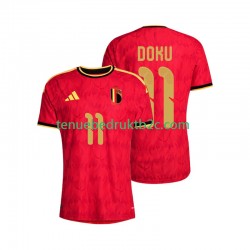 Thuisshirt België Jeremy Doku 11 Mannen WK 2026 S-S
