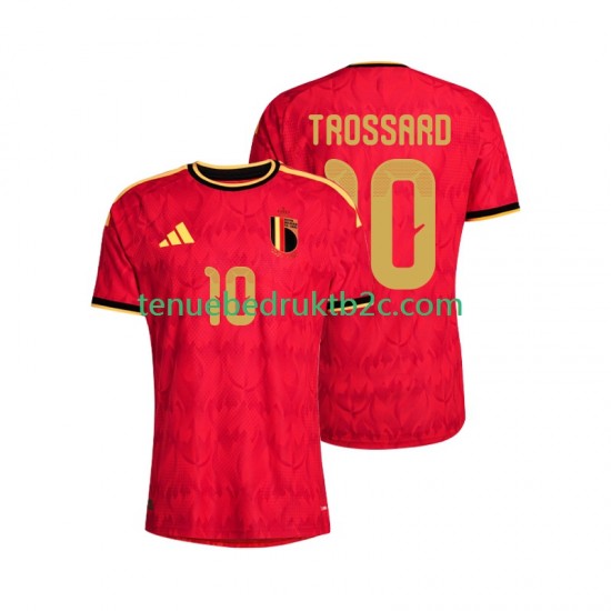 Thuisshirt België Leandro Trossard 10 Mannen WK 2026 S-S