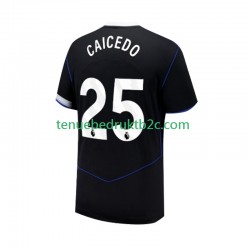 3de shirt Chelsea Moises Caicedo 25 Mannen 2025-26 S-S