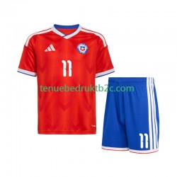 Thuisshirt Chili Lucas Cepeda 11 Voetbalteneu Kinderen 2026 S-S