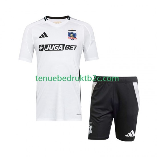 Thuisshirt Colo-Colo Voetbalteneu Kinderen 2025-26 S-S