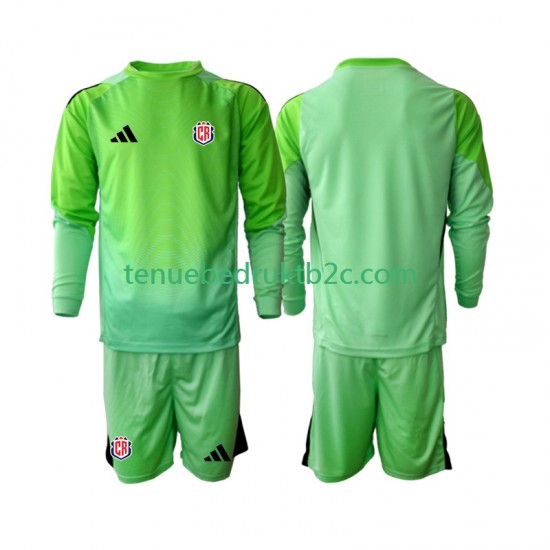 Thuisshirt Costa Rica Keeper Voetbalteneu Kinderen 2025 L-S
