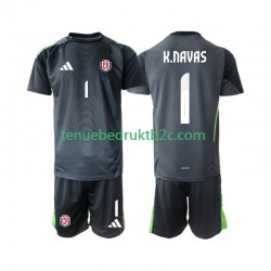 Uitshirt Costa Rica Keeper Keylor Navas 1 Voetbalteneu Kinderen 2025 S-S