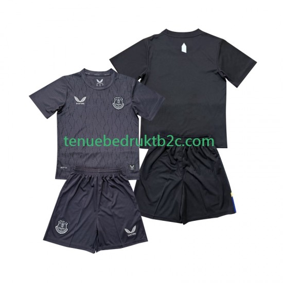 Uitshirt Everton Keeper Voetbalteneu Kinderen 2025-26 S-S