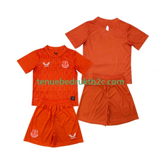 3de shirt Everton Keeper Voetbalteneu Kinderen 2025-26 S-S