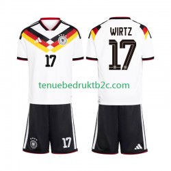 Thuisshirt Duitsland Florian Wirtz 17 Voetbalteneu Kinderen WK 2026 S-S