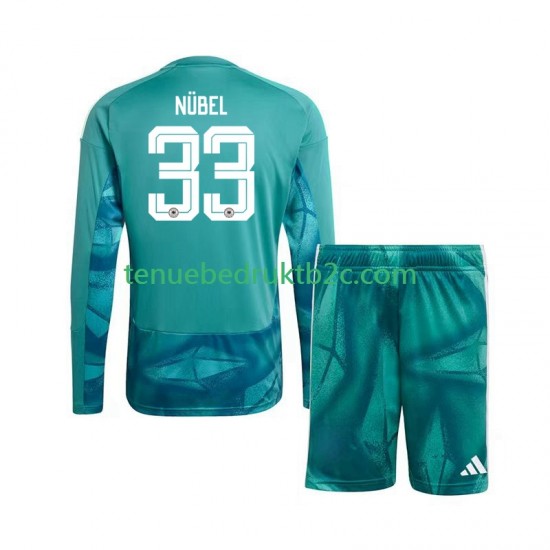 Thuisshirt Duitsland Keeper Alexander Nubel 33 Voetbalteneu Kinderen WK 2026 L-S
