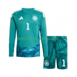 Thuisshirt Duitsland Keeper Manuel Neuer 1 Voetbalteneu Kinderen WK 2026 L-S